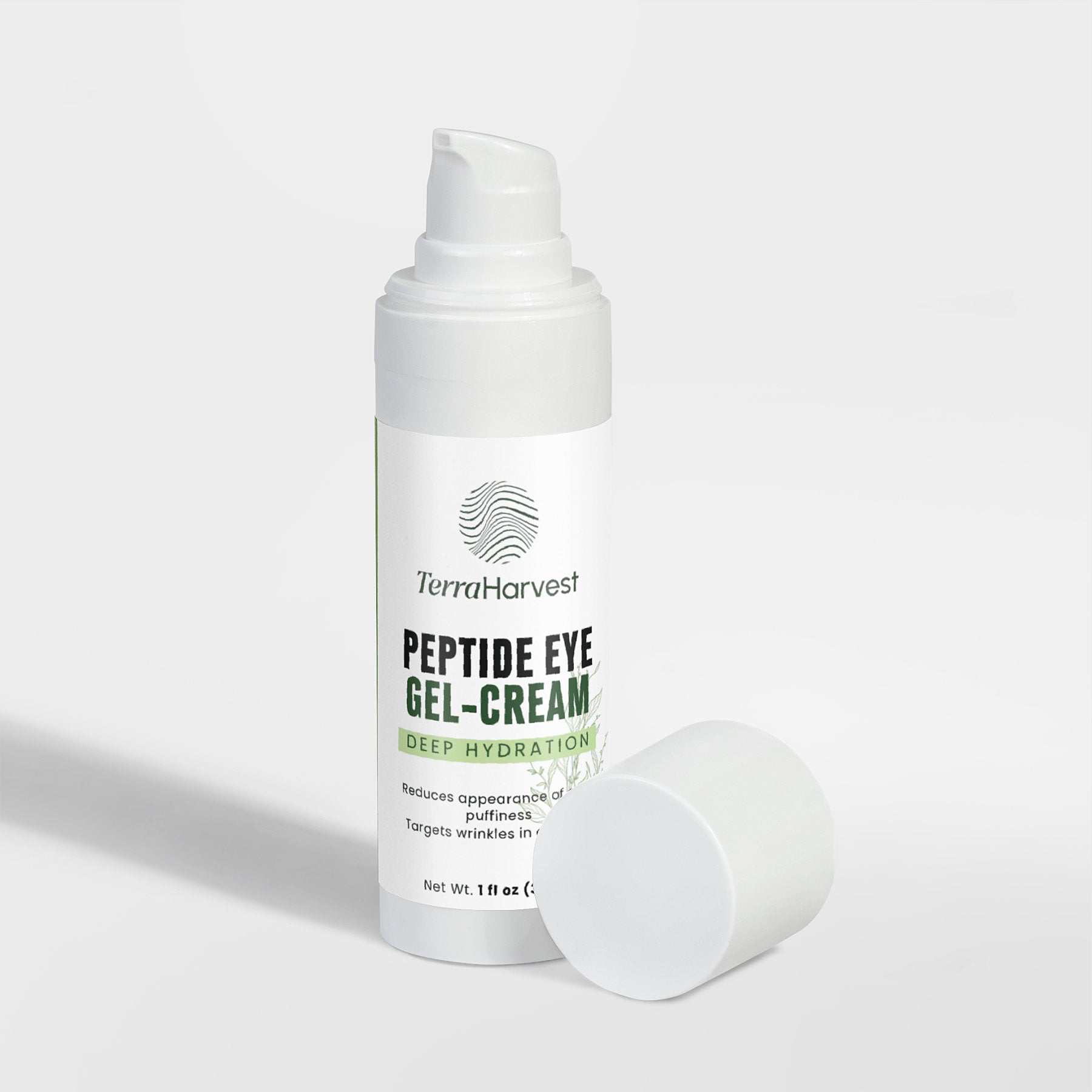 Peptide Eye Gel-Cream – Depuff + Lift + Hydrate
