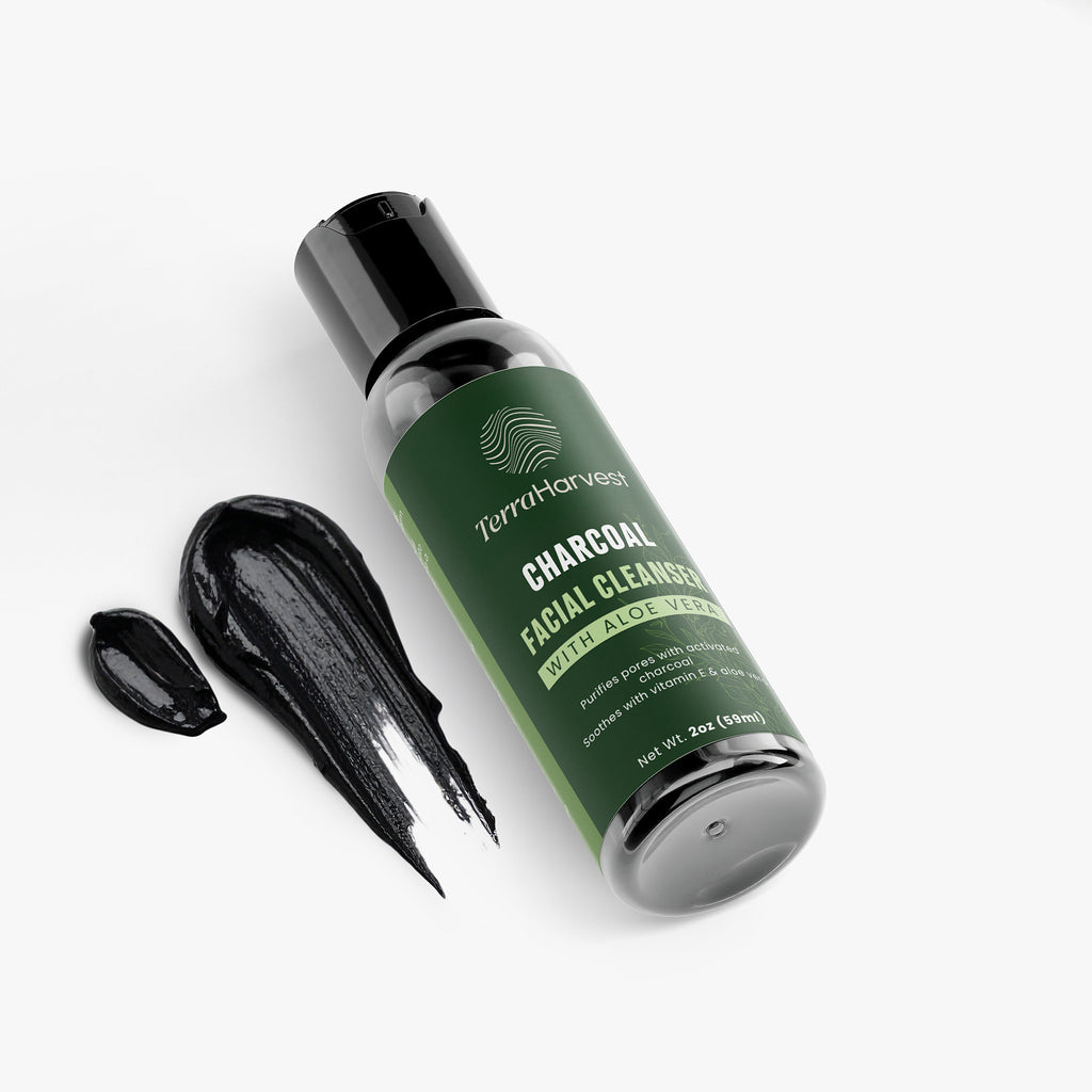 Charcoal Facial Cleanser – Detox + Deep Clean + Refresh