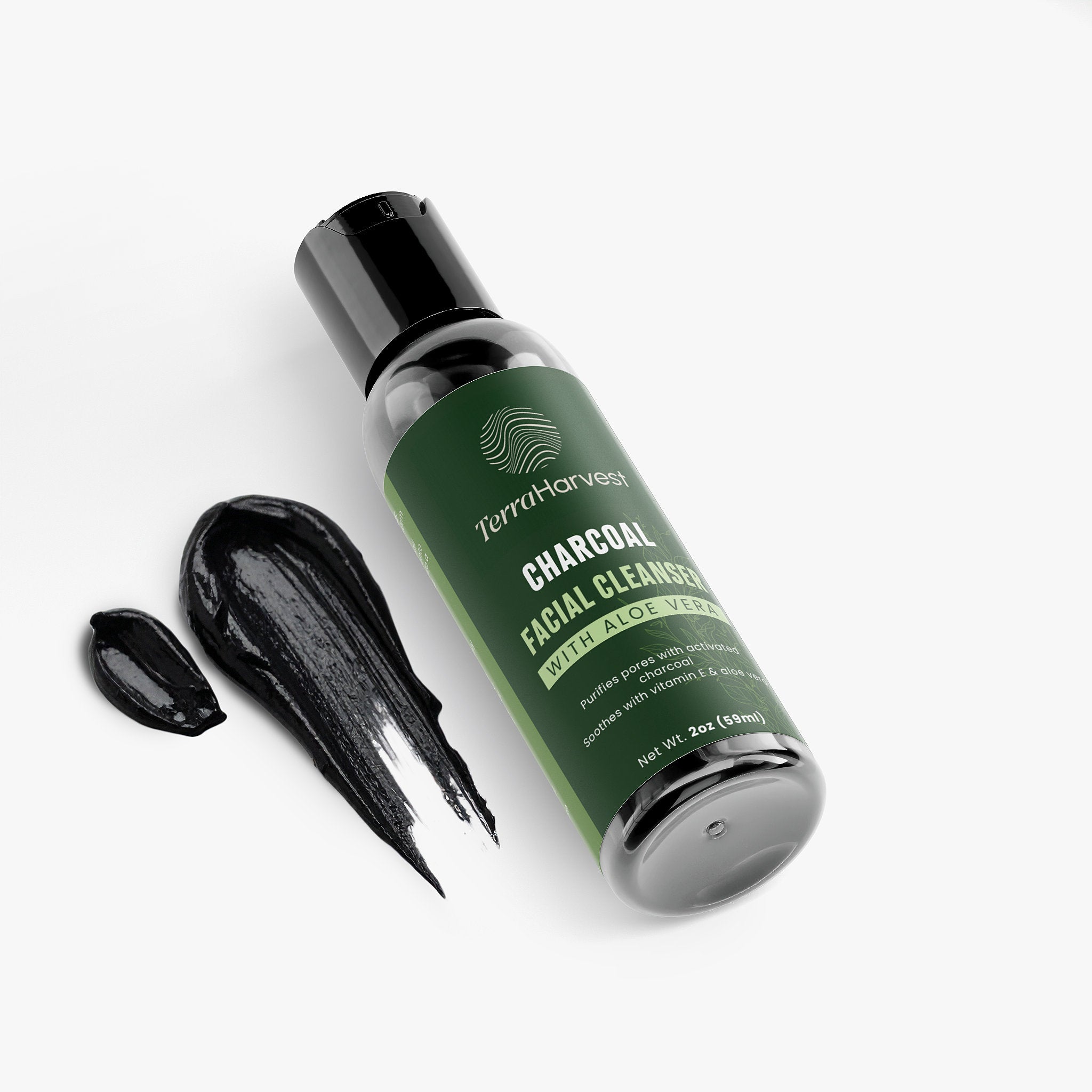 Charcoal Facial Cleanser – Detox + Deep Clean + Refresh