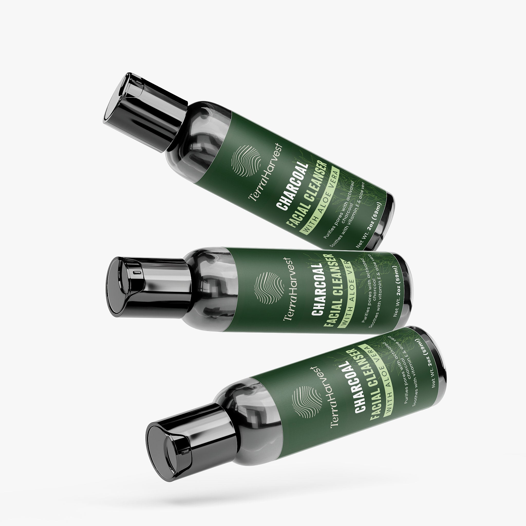 Charcoal Facial Cleanser – Detox + Deep Clean + Refresh