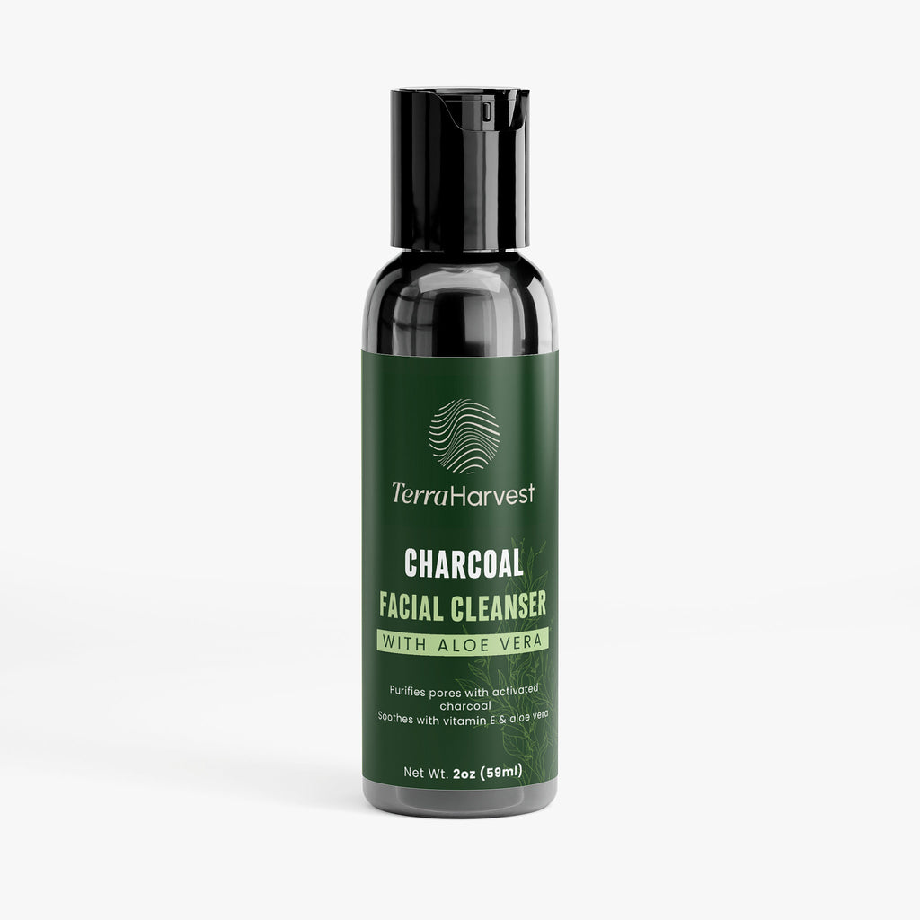 Charcoal Facial Cleanser – Detox + Deep Clean + Refresh